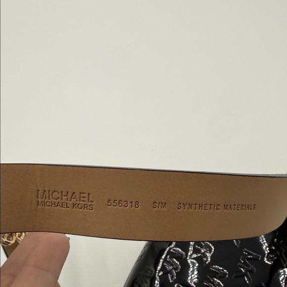 Michael Michael Kors Glossy Black Belt Bag - Picture 10 of 10